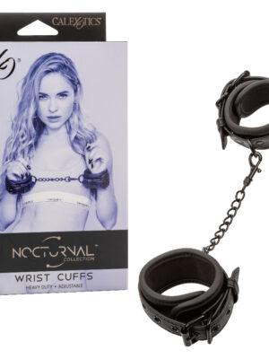 nocturnal collection wrist cuffs black