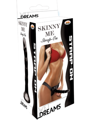 wet dreams skinny me strap on black wet dreams skinny me strap on black