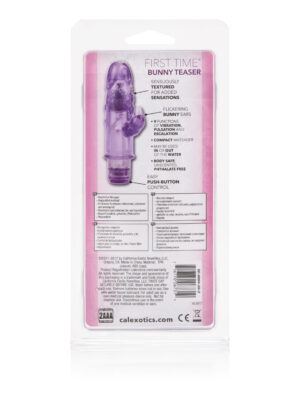 first time bunny teaser purple