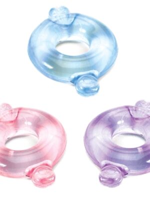 elastomer blue/purple/pink set