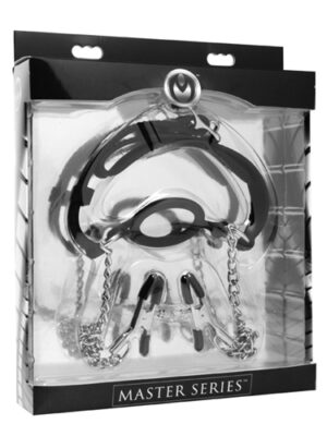 mutiny silicone o ring gag and nipple clamps