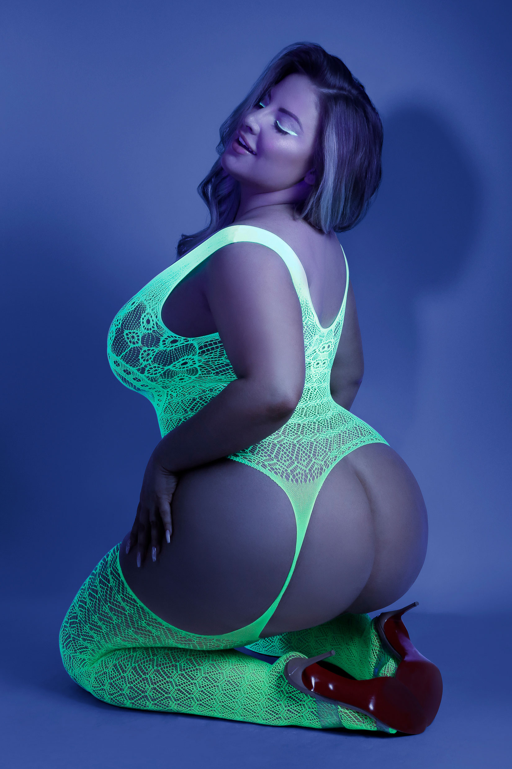 supersonic mosaic bodystocking queen neon green supersonic mosaic bodystocking queen neon green