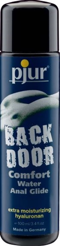 pjur backdoor water based anal glide 3.4 fl. oz. 100 ml