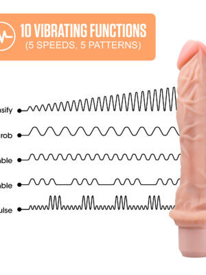 dr. skin silicone dr. richard 9 inch vibrating dildo beige dr. skin silicone dr. richard 9 inch vibrating dildo beige