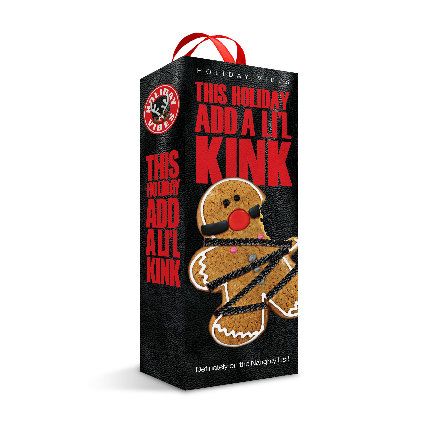holiday vibes naughty list gift add a lil kink blindfold, wrist and ankle sashes holiday vibes naughty list gift add a lil kink blindfold, wrist and ankle sashes