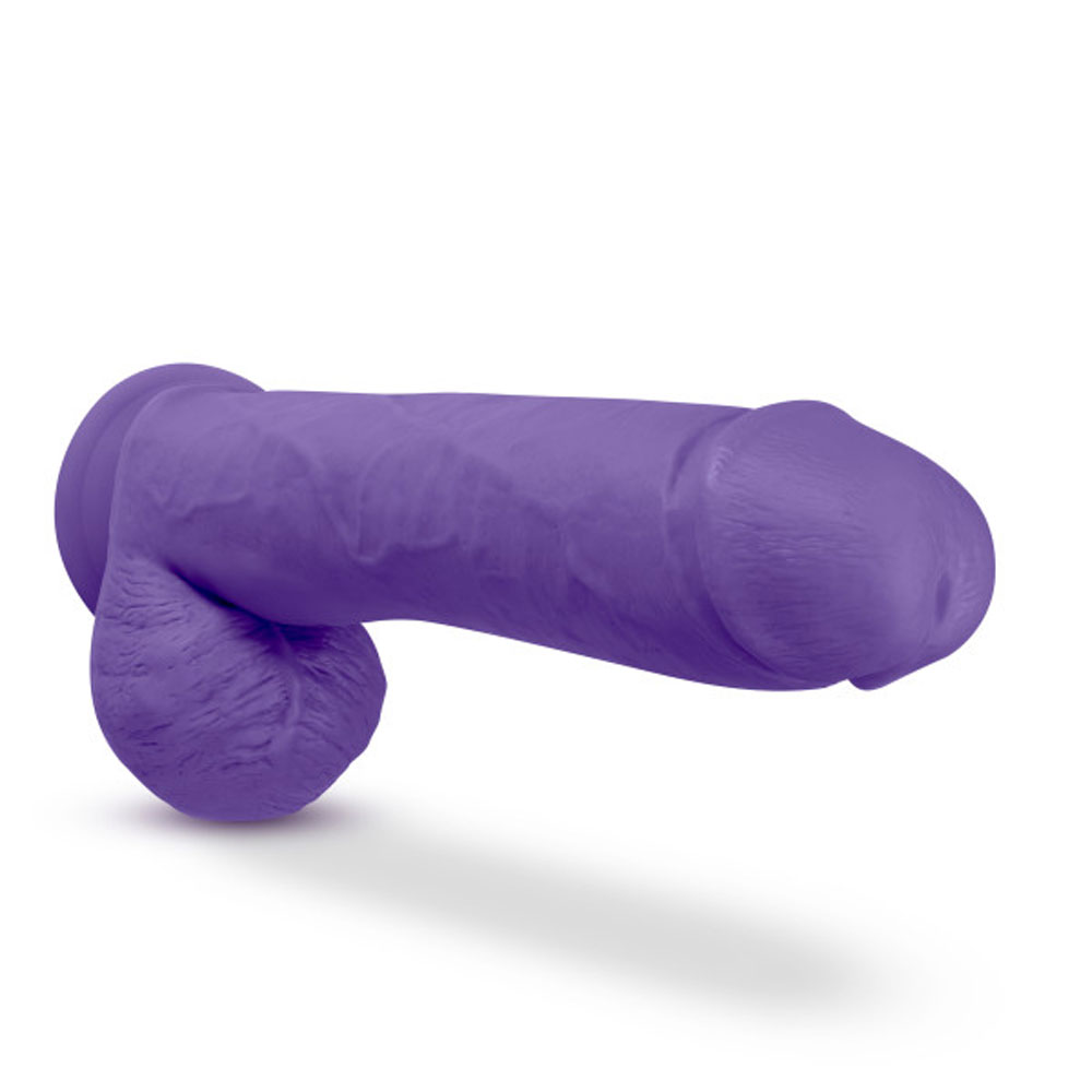 au naturel bold big john 11 inch dildo purple
