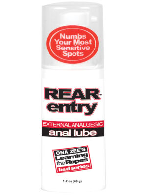 ona zee's rear entry anal lubricant 1.7 oz. bulk