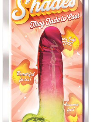 shades 8 inch gradient dong pink and yellow