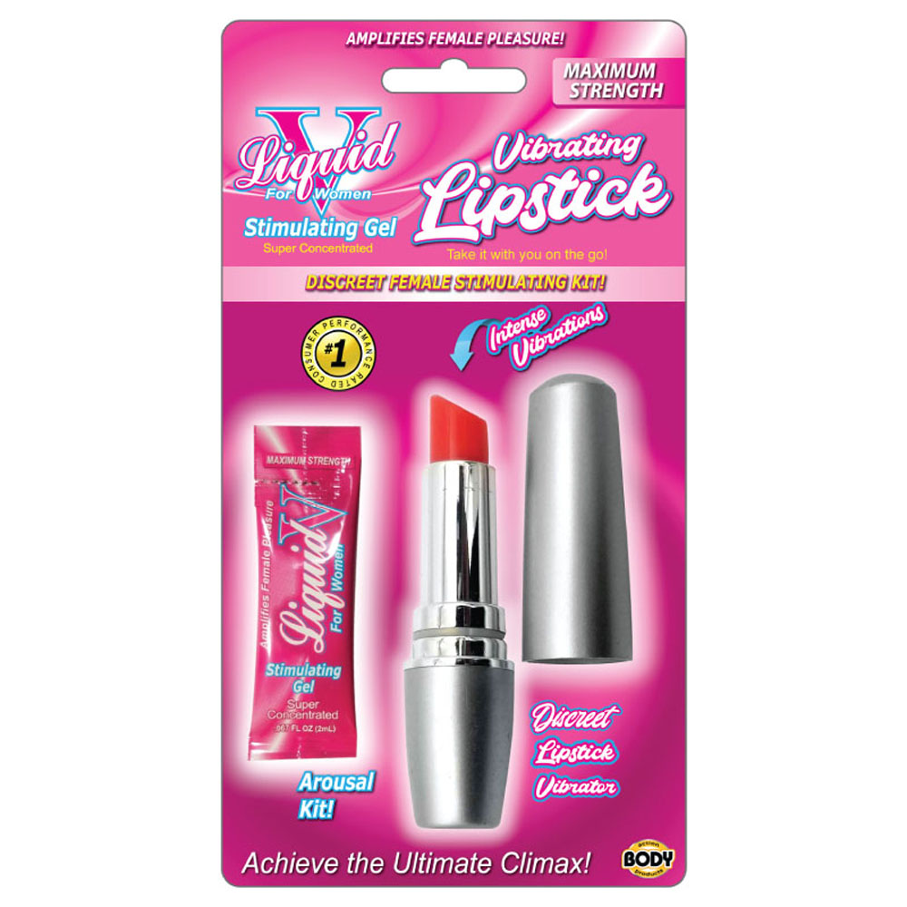 liquid v vibrating lipstick kit
