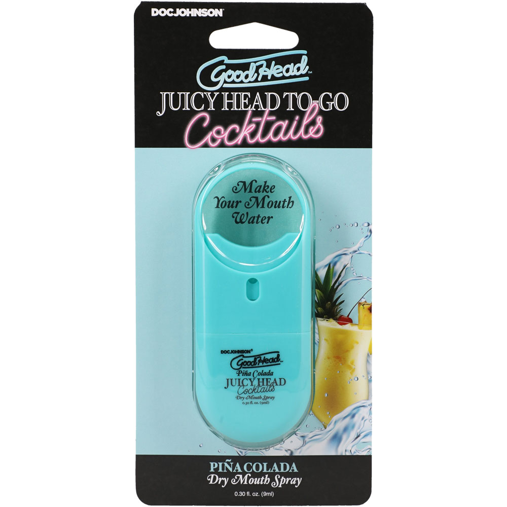 goodhead juicy head cocktails dry mouth spray to go pina colada