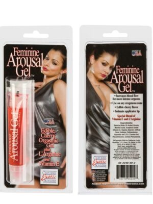 feminine arousal gel cherry 0.5 fl. oz.