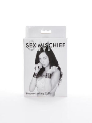 sex and mischief shadow locking cuffs