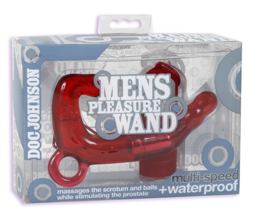 men's pleasure wand red