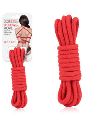 sexy bondage rope 3m / 10ft red