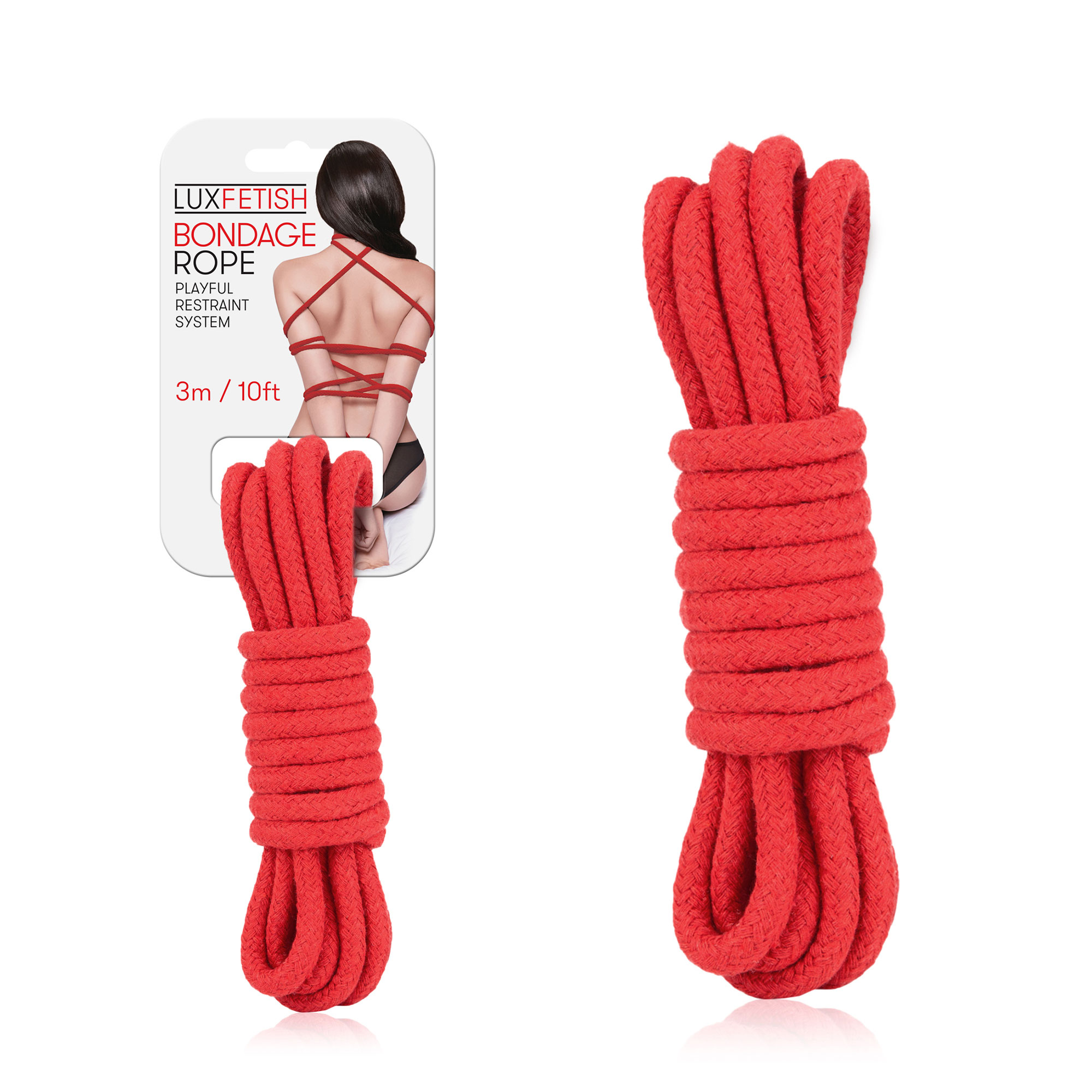 sexy bondage rope 3m / 10ft red