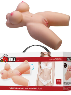 lily vagina and anal masturbator white