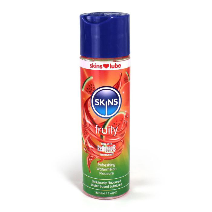 skins watermelon water based lubricant 4.4 fl oz