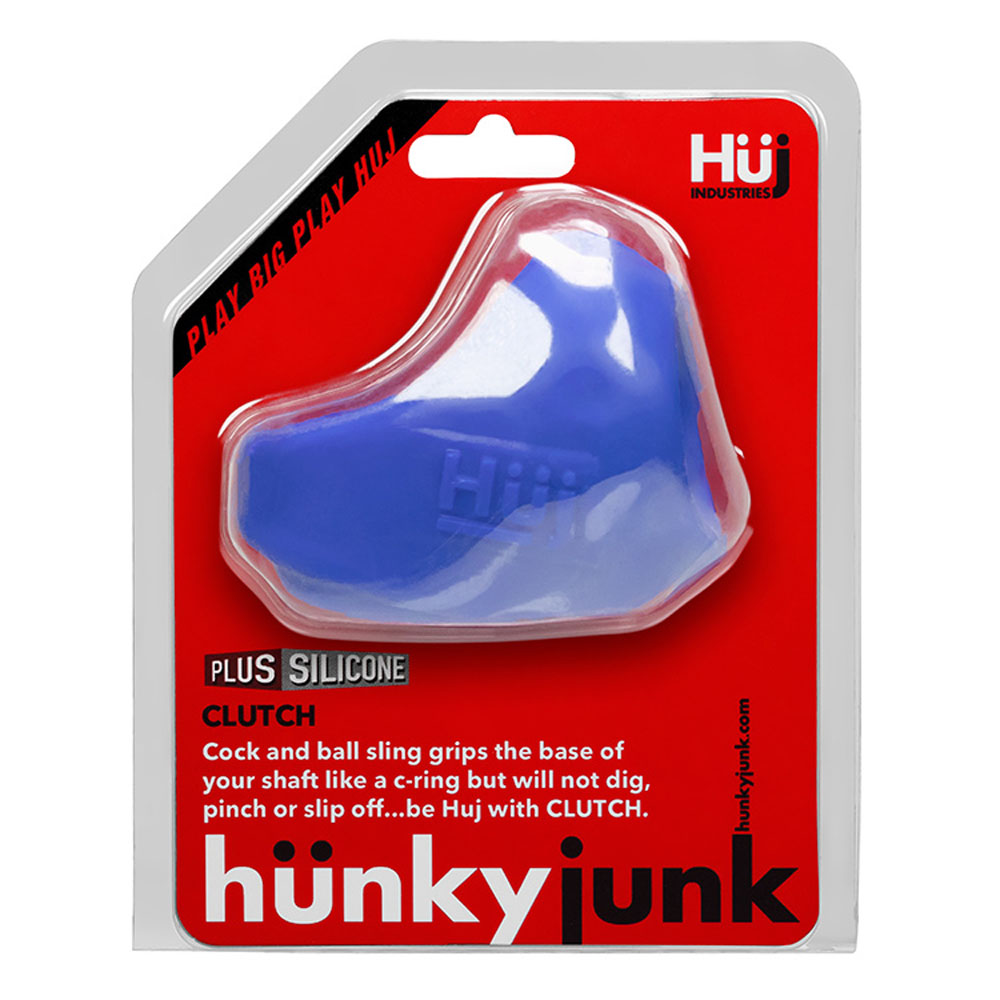 hunkyjunk clutch cock ball sling cobalt