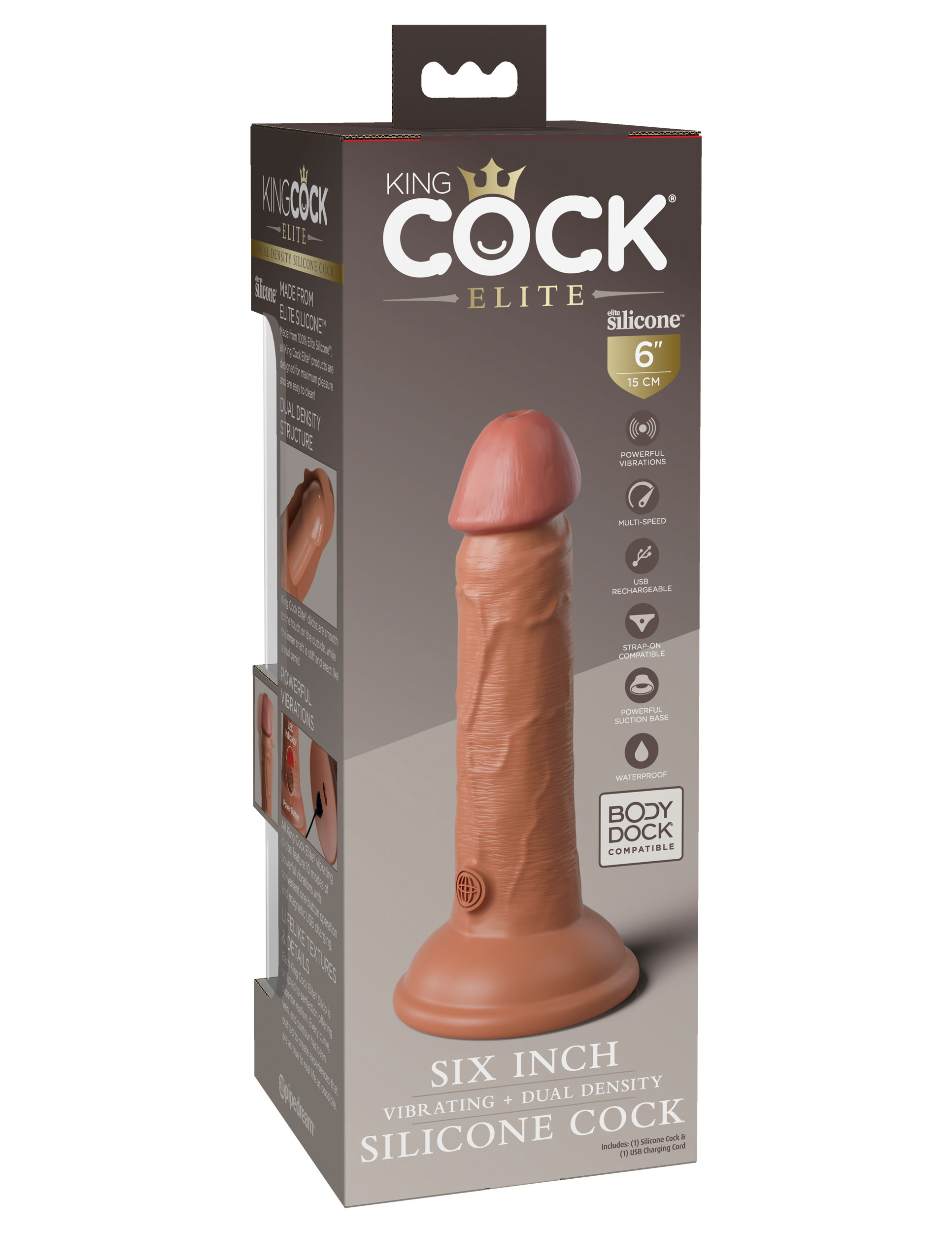 king cock elite 6 inch vibrating silicone dual silicone dual density cock tan king cock elite 6 inch vibrating silicone dual silicone dual density cock tan