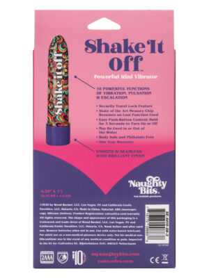naughty bits shake it off powerful mini vibrator naughty bits shake it off powerful mini vibrator