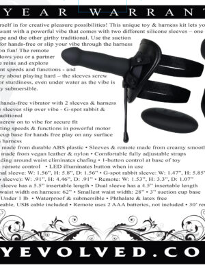 heavenly harness black heavenly harness black