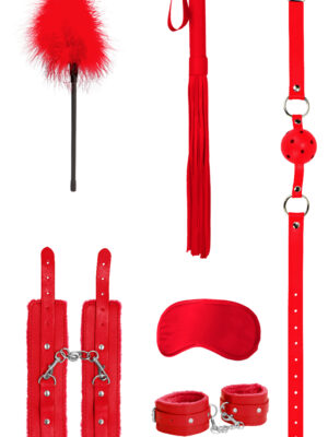 beginners bondage kit red