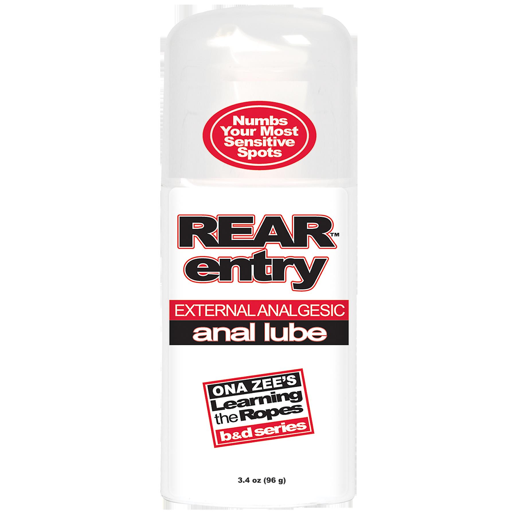 ona zee rear entry anal lube 3.4 oz