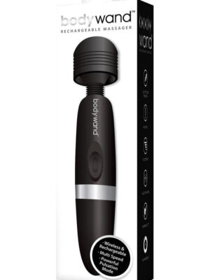 bodywand rechargeable massager black