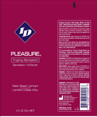 id pleasure tube 4 fl. oz.