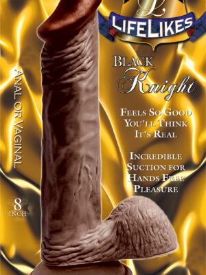 lifelike black knight 8"