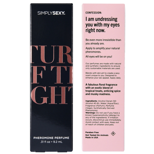 simply sexy turn off the lights pheromone perfume .31oz | 9.2ml