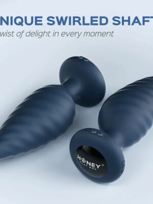 noah app controlled rotating butt plug blue noah app controlled rotating butt plug blue