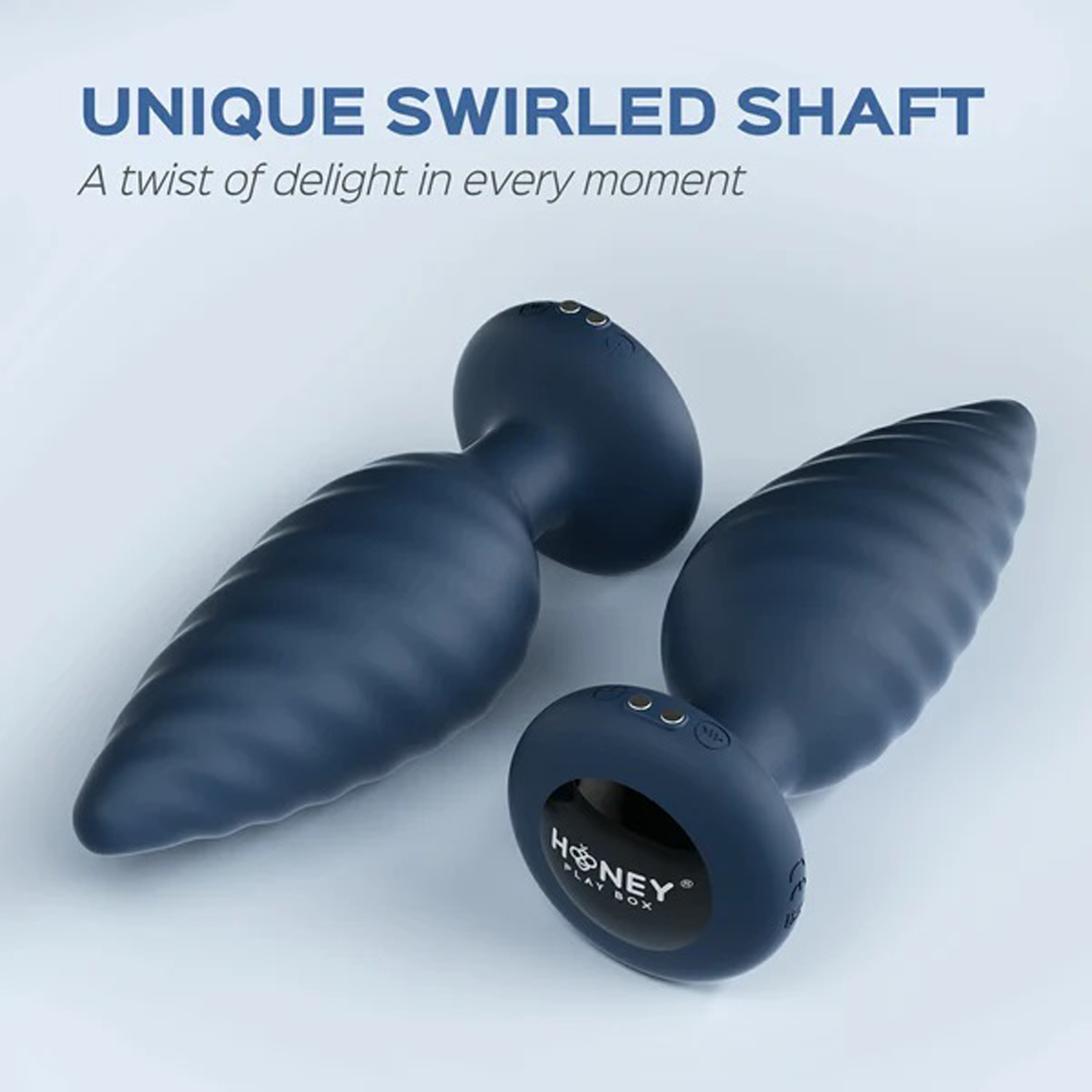 noah app controlled rotating butt plug blue noah app controlled rotating butt plug blue