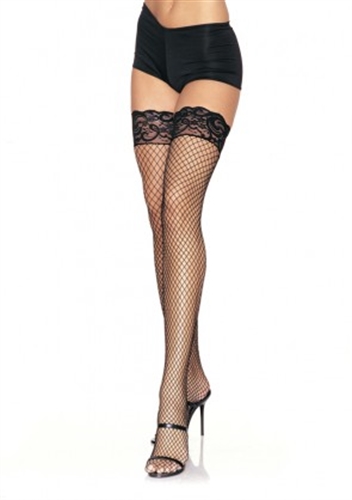 industrial net stay up thigh highs one size black industrial net stay up thigh highs one size black