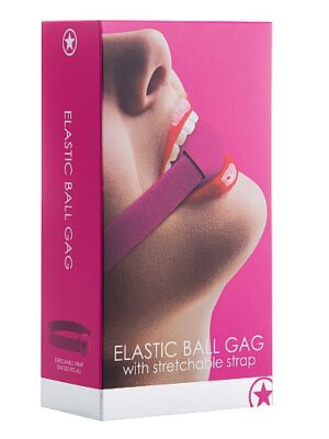 elastic ball gag pink elastic ball gag pink