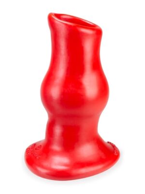 pighole deep 1 fuckable buttplug red