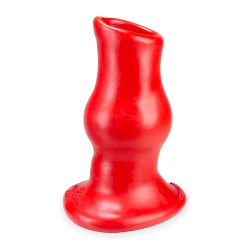 pighole deep 1 fuckable buttplug red