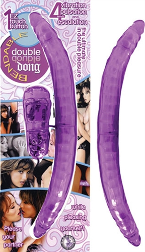 bendable double dong lavender