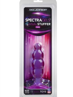 spectragels anal stuffer purple