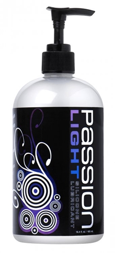 passion light silicone lubricant 16.4 oz