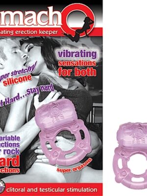 the macho pulsating erection keeper purple