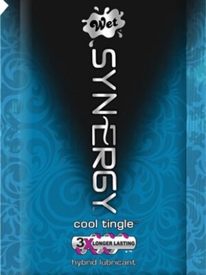 wet synergy hybric lubricant basic plus cool tingle 6 ml foil