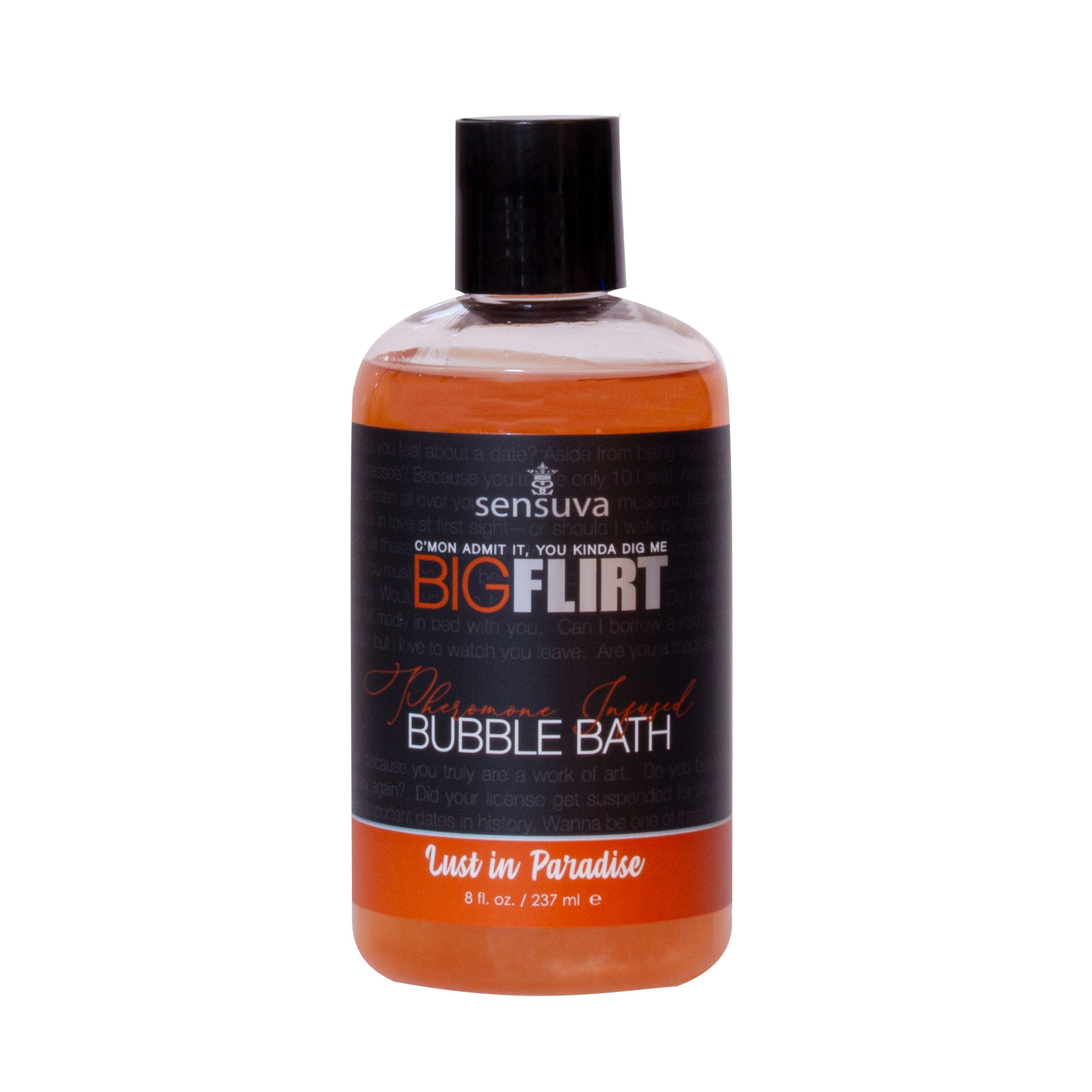 big flirt pheromone infused bubble bath lust in paradise 8 fl. oz.