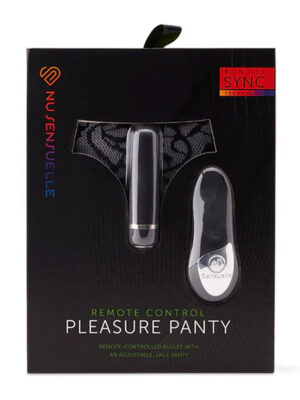 nu sensuelle remote control pleasure panty black nu sensuelle remote control pleasure panty black