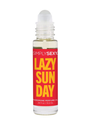 simply sexy pheromone perfume oil lazy sunday roll on .34 oz