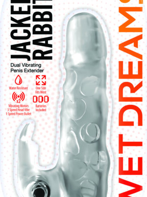 jack rabbit dual vibrating extender clear