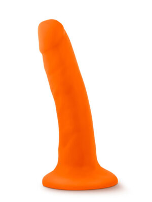neo 5.5 inch dual density cock neon orange
