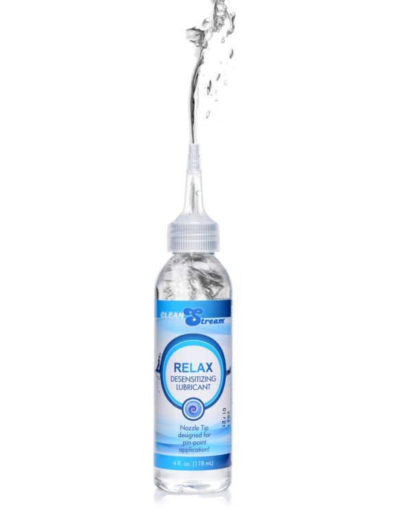 relax desensitizing lubricant with nozzle tip 4 oz. 118ml