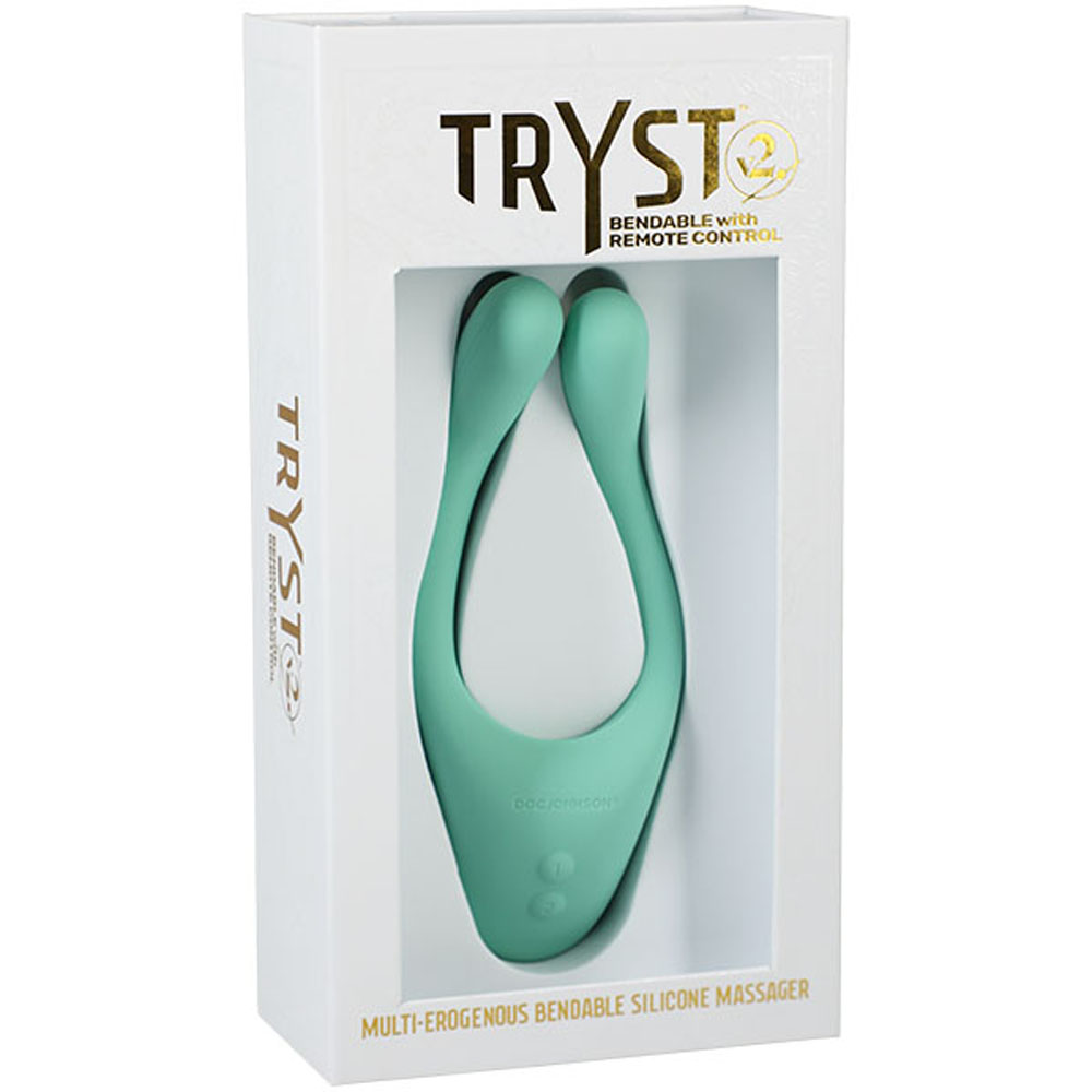 tryst v2 bendable multi erogenous zone massager with remote