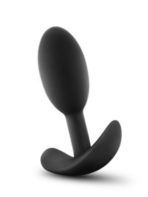 anal adventures platinum silicone vibra slim plug small black anal adventures platinum silicone vibra slim plug small black